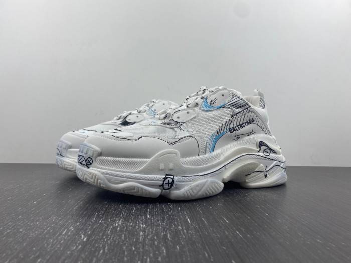 BLEN TRACK SNEAKER IN white 536737 W3SRB 9014