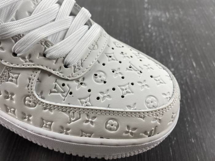 nike x l**is V*t*n air force 1 mid sneakers bsyf037b