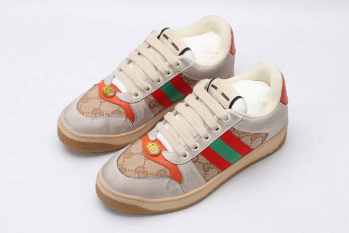 G*u*i ace embroidered low-top sneaker
