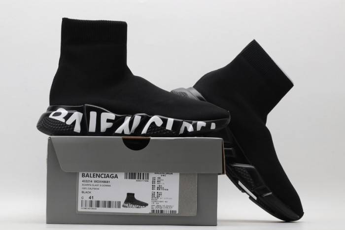 BLCG Speed Sneaker Black 605972 W05GE 1006
