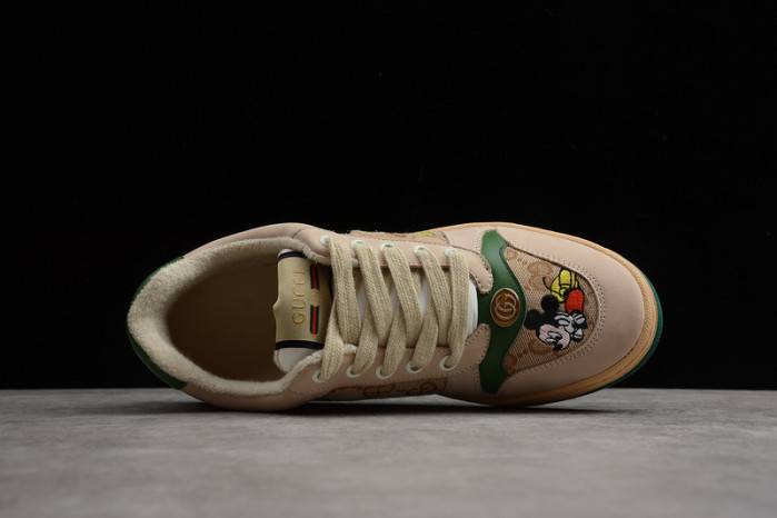 G*u*i ace embroidered low-top sneaker