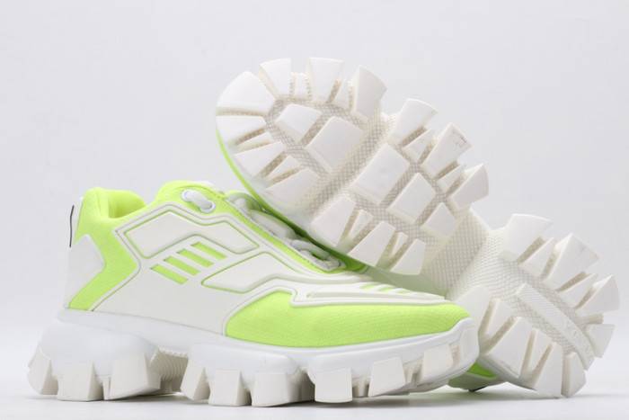 PRA Cloudbust Thunder Knit White And Fluorescence Green