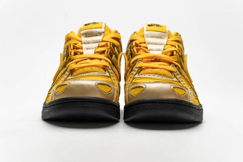 Nike Air Rubber Dunk Off-White University Gold