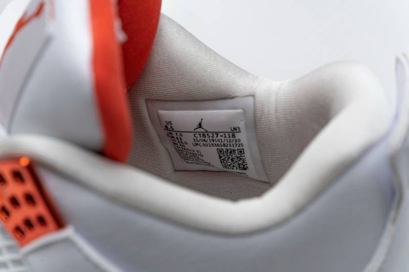 Air Jordan 4 Retro Metallic Orange