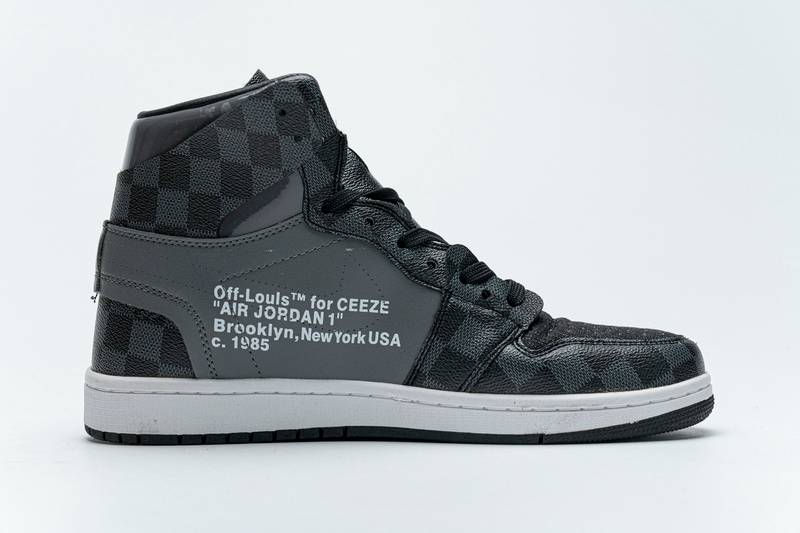 liv X Air Jordan 1 High Grey