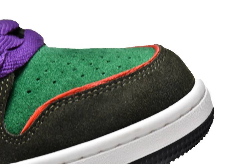 A Bathing Ape Bape SK8 Sta Dark Purple Green