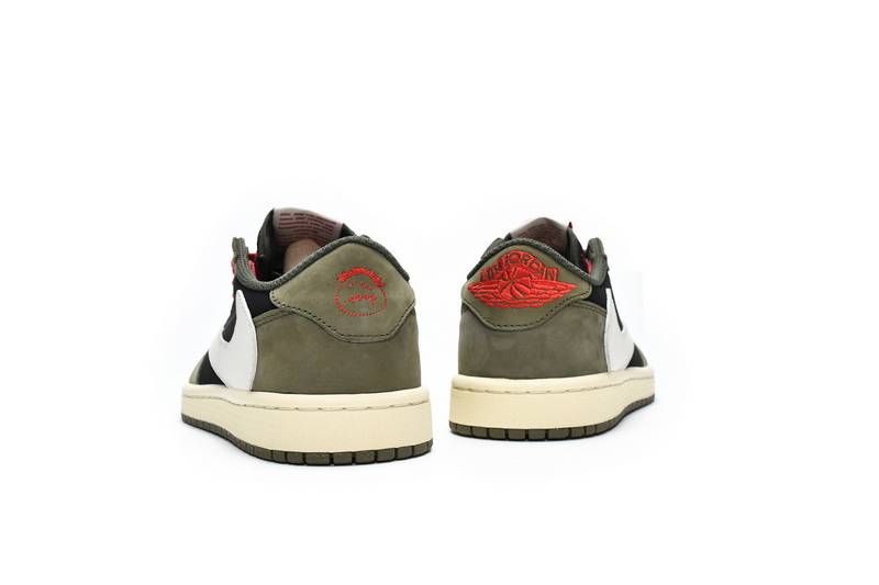 Air Jordan 1 Low Dark Green x Travis Scott
