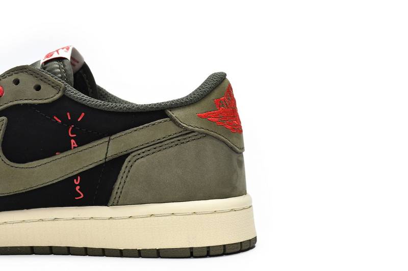 Air Jordan 1 Low Dark Green x Travis Scott