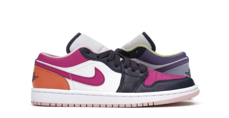 Air Jordan 1 Low Purple Magenta (W)