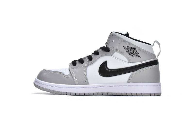 Air Jordan 1 Mid PS Light Smoke Grey(Kids)