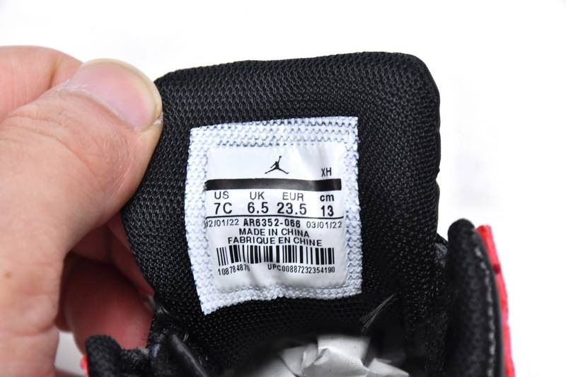 Air Jordan 1 Mid PS Noble Red(kids)