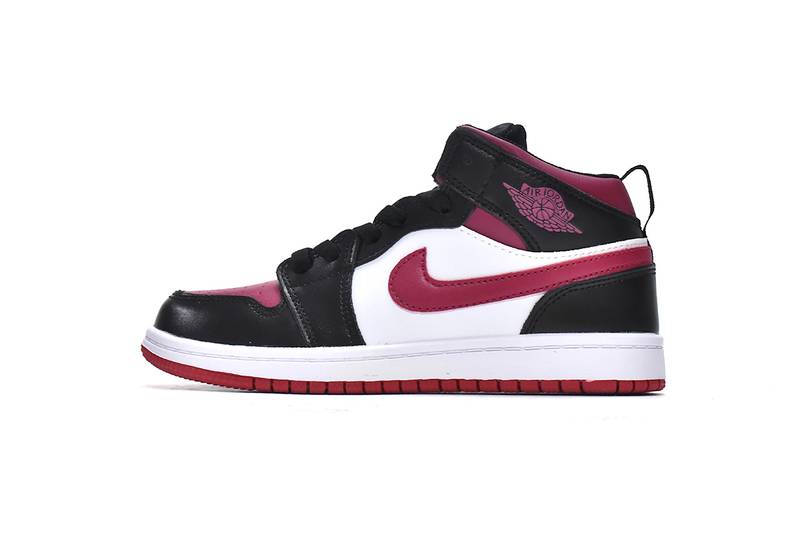 Air Jordan 1 Mid PS Red Black Toe(kids)