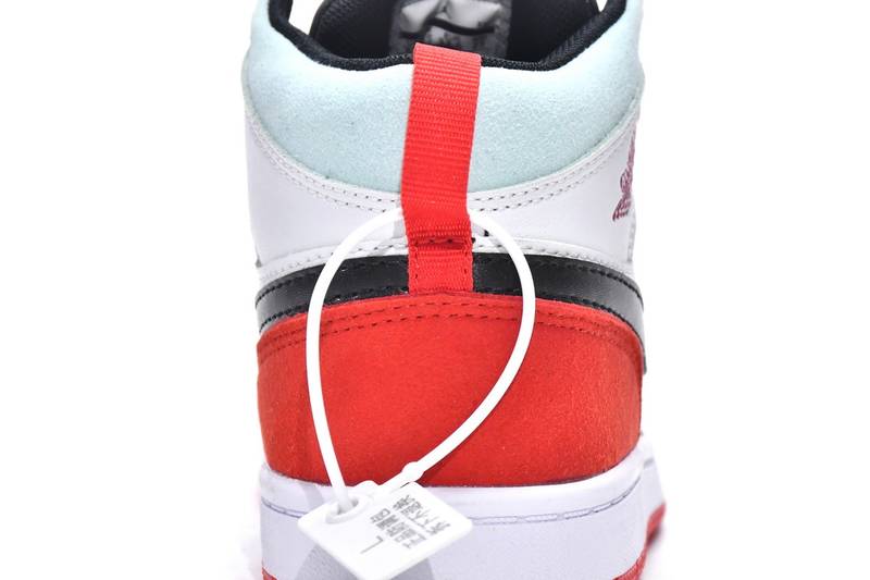 Air Jordan 1 Mid PS Red Black Toe(Kids)