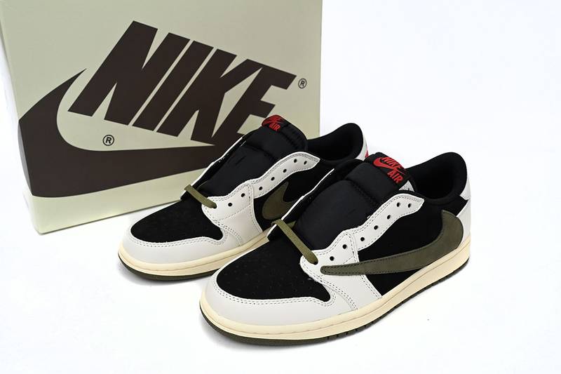 Air Jordan 1 Retro Low OG SP Travis Scott Olive