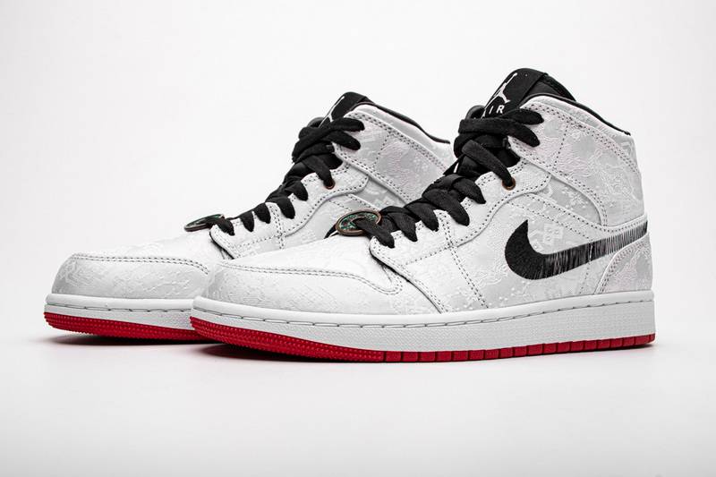 Air Jordan 1Mid SE Fearless Edison Chen CLOT