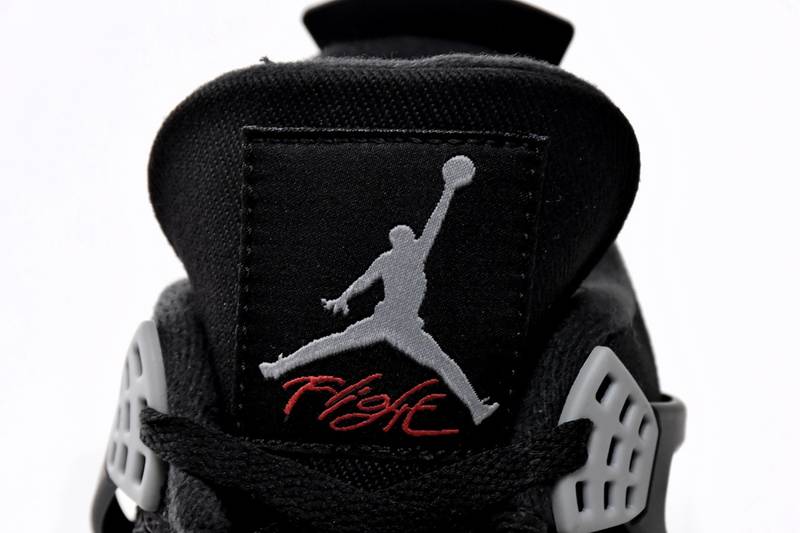 Air Jordan 4 Retro SE Black Canvas