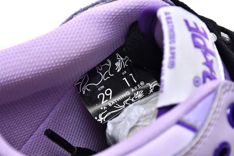 Bape Sk8 Sta Low Gradient purple