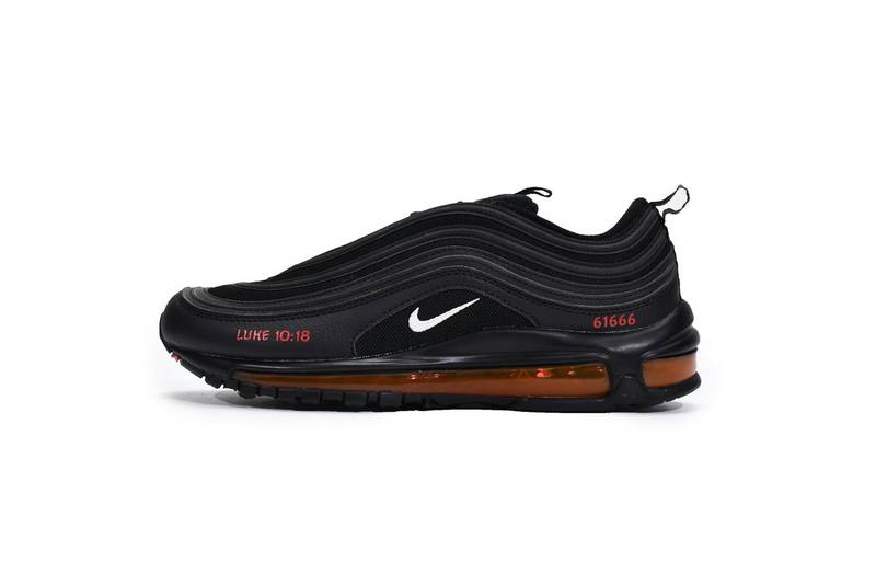 Cheap MSCHF x INRI x Nike Air Max 97 Black White Red