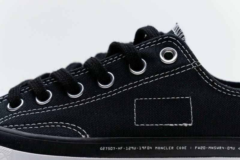 fragment x M0nc1er converse ctas lift ox black white
