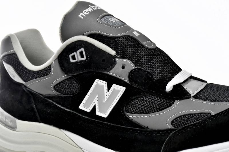 new Ba1an*e 992 black grey suede