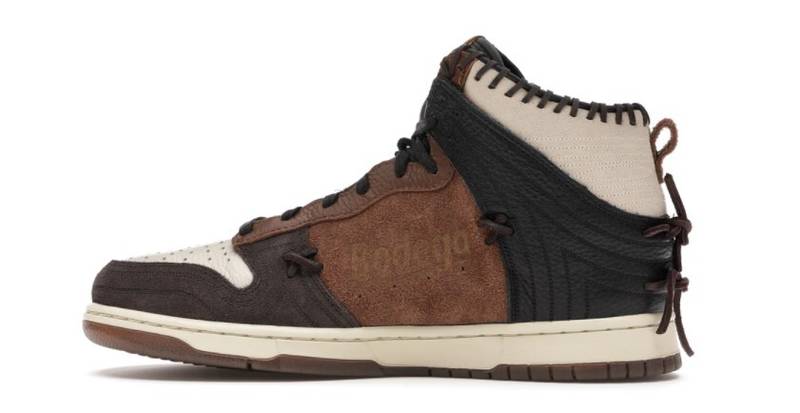 Nike Dunk High Bodega Legend Fauna Brown