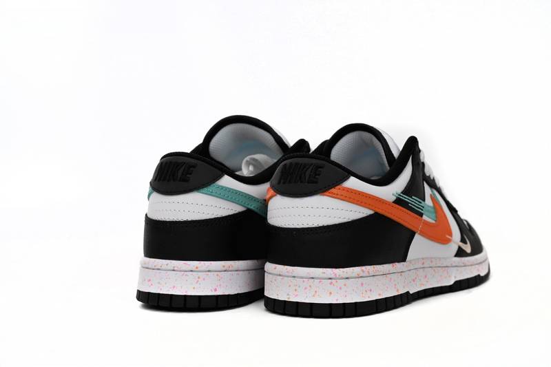 Nike Dunk Low Multiple Swooshes White Washed Teal