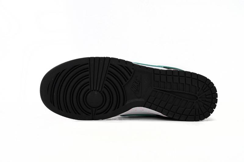 Nike Dunk Low Multiple Swooshes White Washed Teal