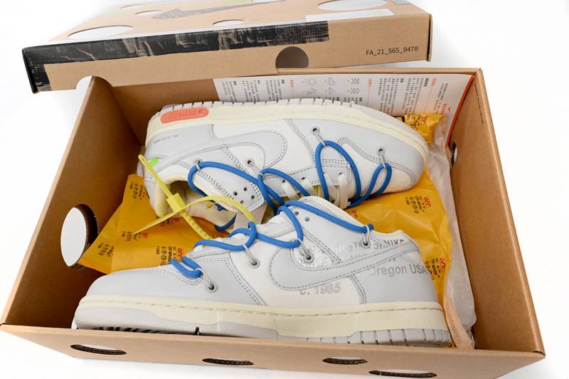 Nike Dunk Low Off-White Lot 10