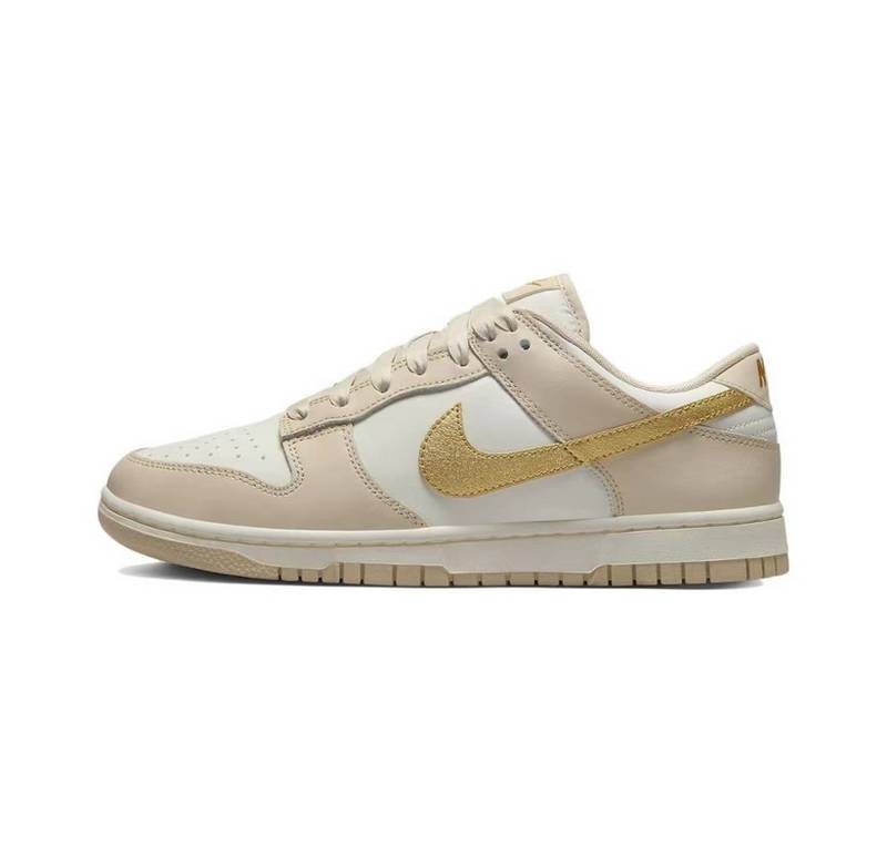 nike dunk low phanT0m metallic gold