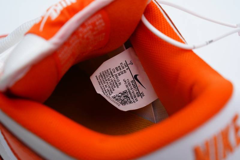 Nike Dunk Low Pro White Orange
