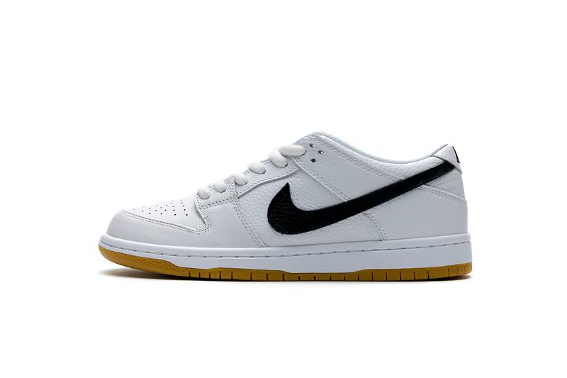 Nike SB Dunk Low Orange Label White Black