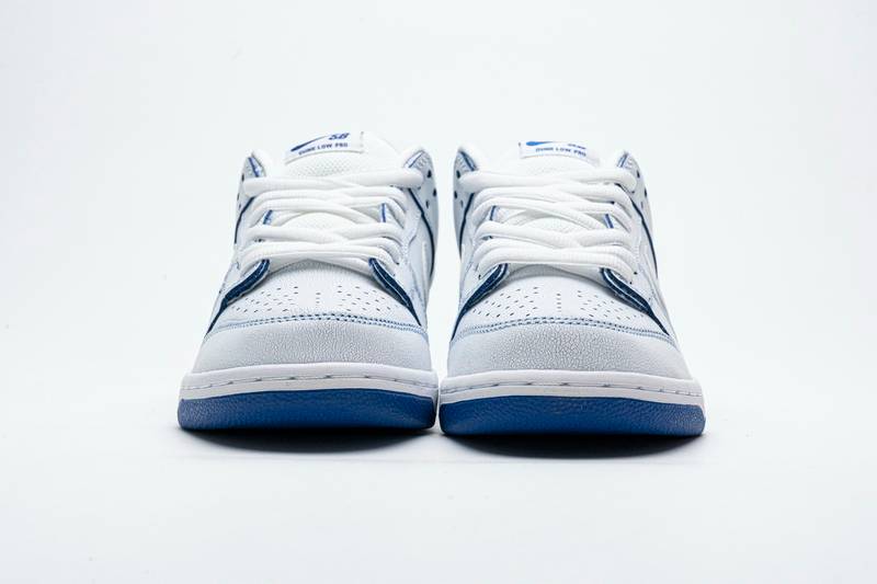 nike sb dunk low preM1vm white game royal