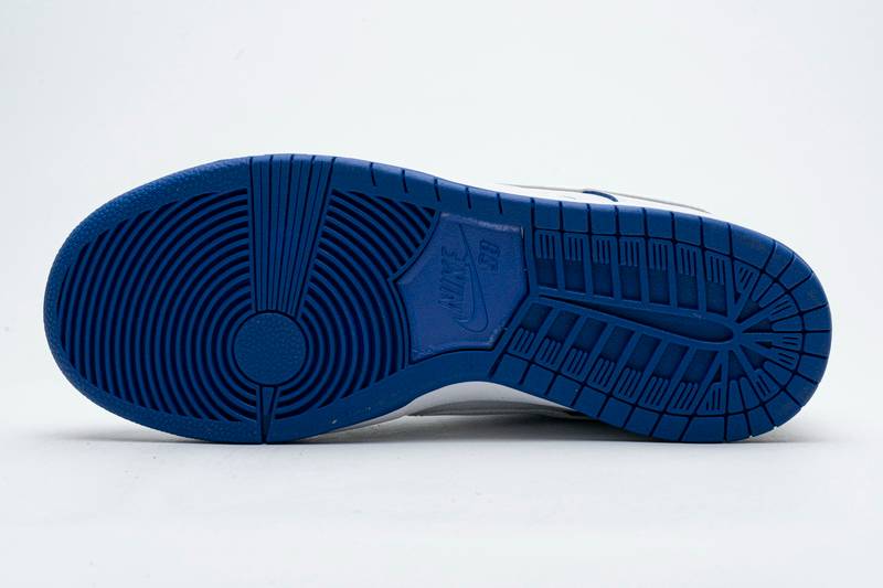 nike sb dunk low preM1vm white game royal