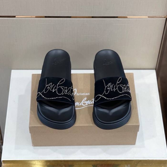 CHRIS_TIAN LOU_BOUTIN SLIPPERS