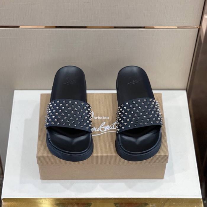 CHRIS_TIAN LOU_BOUTIN SLIPPERS