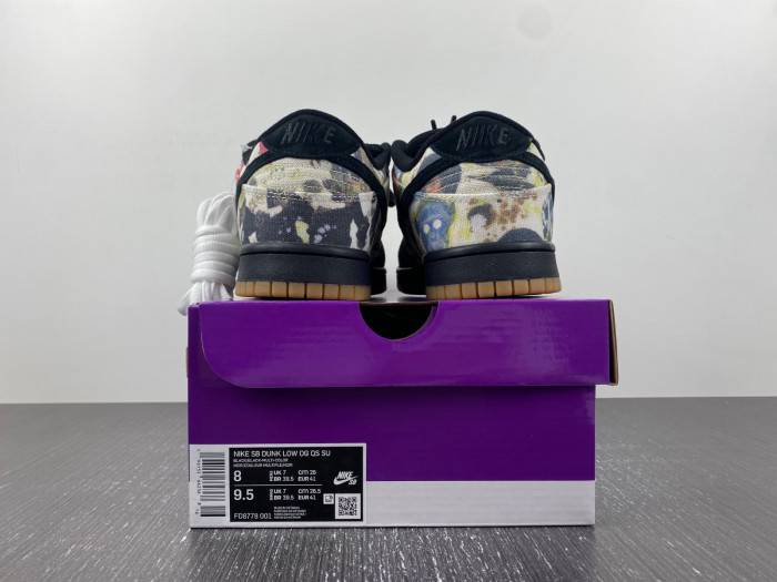 dunk sb S*p*e × nike dunk low rammellzee fd8778-001