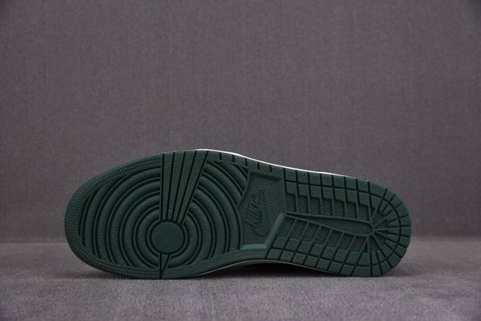 Jordan 1 Low Green Toe 553558-371