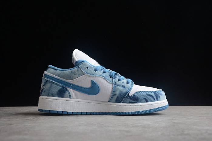 jordan 1 low washed De*1m (gs) dm8947-100
