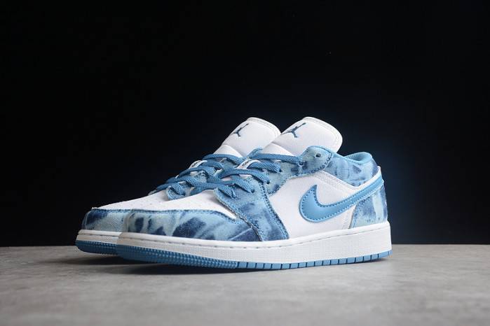 jordan 1 low washed De*1m (gs) dm8947-100