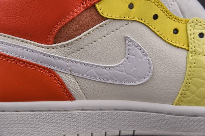 jordan 1 mid to my first C0a*h (w) dj6908-100