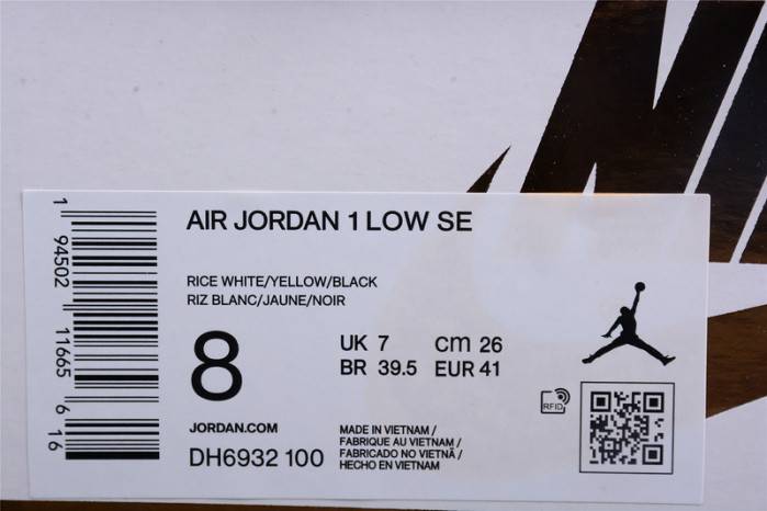 Nike Air Jordan 1 Low Aj1 Chinese New Year Tiger DH6932-100