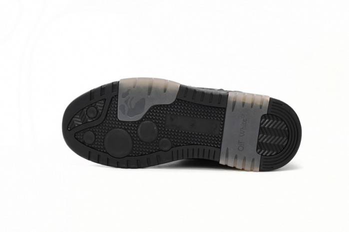 OFF-WHITE Out Of Office “OOO” Low Tops Black 20238311702