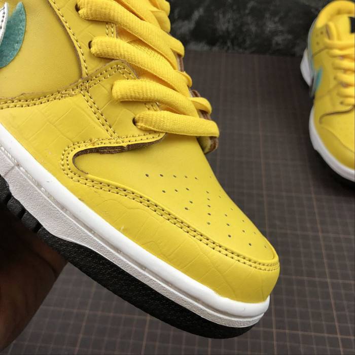 nike sb dunk low Di*m*nd s*pply co canary Di*m*nd (friends and family) bv1310-700